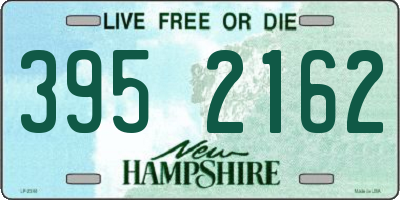 NH license plate 3952162