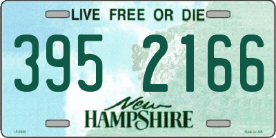 NH license plate 3952166