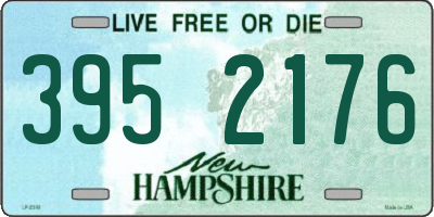 NH license plate 3952176