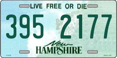 NH license plate 3952177