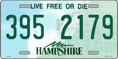 NH license plate 3952179