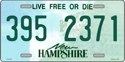 NH license plate 3952371