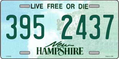 NH license plate 3952437