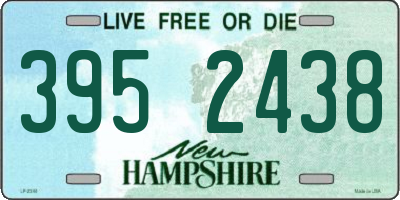 NH license plate 3952438