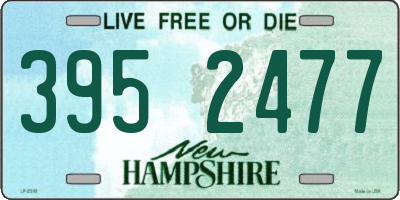 NH license plate 3952477