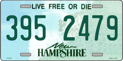 NH license plate 3952479