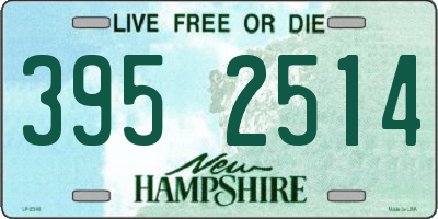NH license plate 3952514