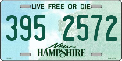 NH license plate 3952572