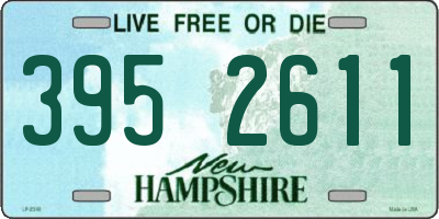 NH license plate 3952611