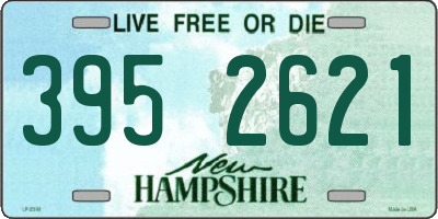 NH license plate 3952621