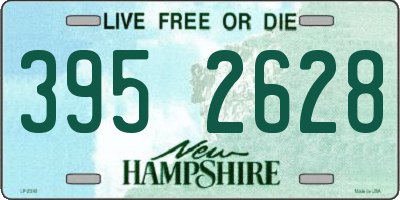 NH license plate 3952628