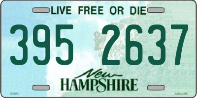 NH license plate 3952637