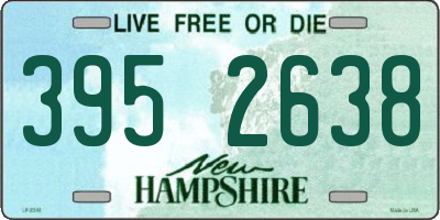 NH license plate 3952638