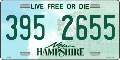 NH license plate 3952655