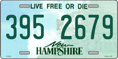 NH license plate 3952679