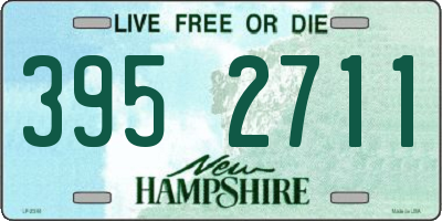NH license plate 3952711