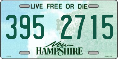 NH license plate 3952715