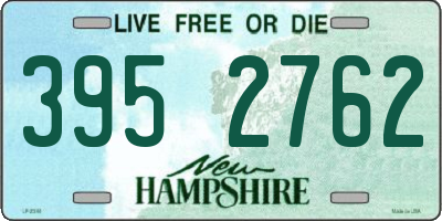 NH license plate 3952762