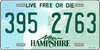 NH license plate 3952763