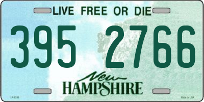 NH license plate 3952766