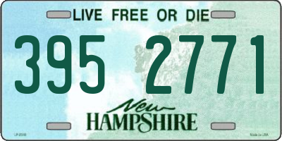 NH license plate 3952771