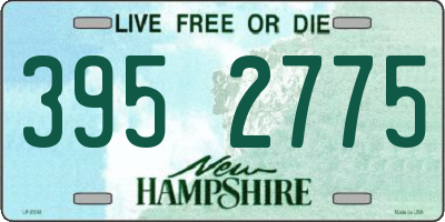 NH license plate 3952775