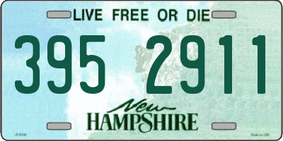 NH license plate 3952911