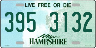 NH license plate 3953132