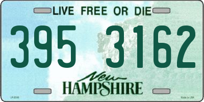 NH license plate 3953162