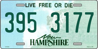 NH license plate 3953177