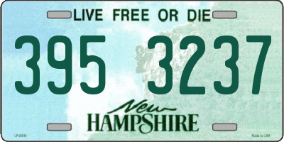 NH license plate 3953237