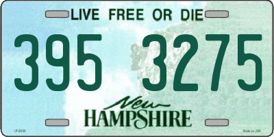 NH license plate 3953275