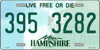 NH license plate 3953282