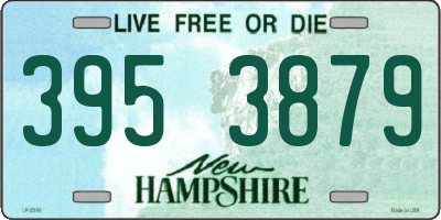 NH license plate 3953879