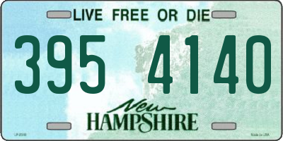 NH license plate 3954140