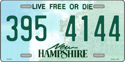 NH license plate 3954144