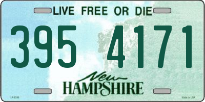 NH license plate 3954171
