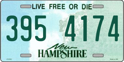 NH license plate 3954174