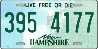 NH license plate 3954177