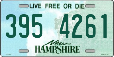NH license plate 3954261