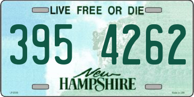 NH license plate 3954262