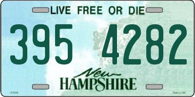 NH license plate 3954282