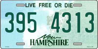 NH license plate 3954313