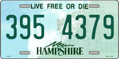 NH license plate 3954379