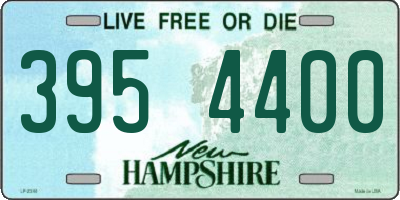 NH license plate 3954400