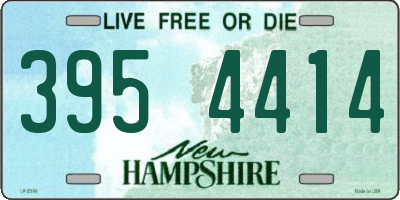 NH license plate 3954414