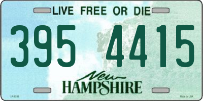 NH license plate 3954415