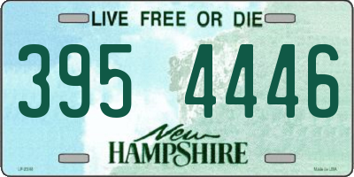 NH license plate 3954446