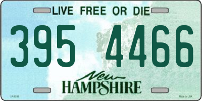 NH license plate 3954466