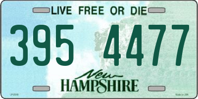 NH license plate 3954477